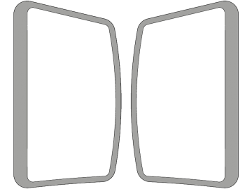 Seitenscheibe, grün, links/rechts, geklebt, Siebdruck, für Deutz-Fahr Agrotron K-Serie, 5,5P + TTV-Serie, Hürlimann XM, Lamborghini Nitro, R6, Same Irone, Virtus / Infinity Seitenscheibe, grün, links/rechts, geklebt, Siebdruck, für Deutz-Fahr Agrotron K-Serie, 5,5P + TTV-Serie, Hürlimann XM, Lamborghini Nitro, R6, Same Irone, Virtus / Infinity