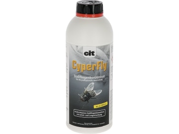 KERBL Insektenschutzmittel "CyperFly" 1.000 ml Konzentrat, für Rinder, Schweine, Pferde und Geflügel gegen Stallfliegen, Bremsen, Mücken und kriechendes Ungeziefer, 299531 KERBL Insektenschutzmittel "CyperFly" 1.000 ml Konzentrat, für Rinder, Schweine, Pferde und Geflügel gegen Stallfliegen, Bremsen, Mücken und kriechendes Ungeziefer, 299531