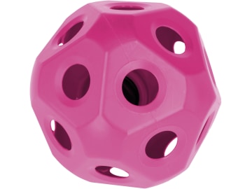 Kerbl Futterspielball "HeuBoy" pink Kunststoff UV-beständig, 19 Fressöffnungen á 70 mm, 3210388 Kerbl Futterspielball "HeuBoy" pink Kunststoff UV-beständig, 19 Fressöffnungen á 70 mm, 3210388