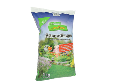 gartenkraft® Bio Rasendünger fein granulierter organischer NPK 6+3+4 Dünger für alle Rasenflächen gartenkraft® Bio Rasendünger fein granulierter organischer NPK 6+3+4 Dünger für alle Rasenflächen