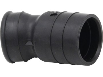 Pöttinger Schlauchkupplung schwarz, für Sämaschine Aerosem, Mulchsaatmaschine Terrasem, 8504.22.025.0 Pöttinger Schlauchkupplung schwarz, für Sämaschine Aerosem, Mulchsaatmaschine Terrasem, 8504.22.025.0