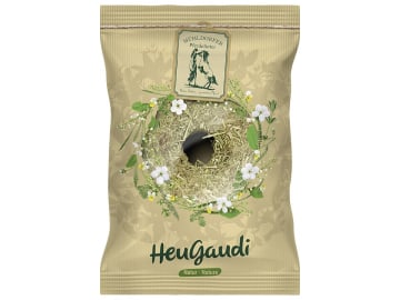 Mühldorfer HeuGaudi Natur naturbelassener Knabberspaß für Pferde 1 kg Beutel Mühldorfer HeuGaudi Natur naturbelassener Knabberspaß für Pferde 1 kg Beutel
