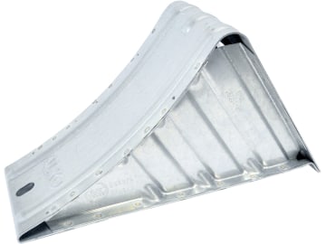 Unterlegkeil "Al-Ko UK46" 370 x 160 x 190 mm Stahl sendzimirverzinkt, bis Radius 460 mm, ohne Halter Unterlegkeil "Al-Ko UK46" 370 x 160 x 190 mm Stahl sendzimirverzinkt, bis Radius 460 mm, ohne Halter