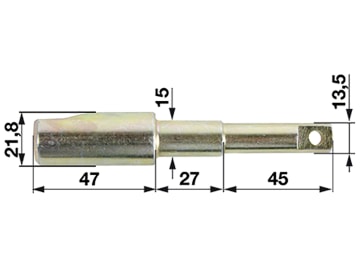 Walterscheid Sperrbolzen "OHK", Kat. 3/3S, für Spindeloberlenker OHK, 1099113 Walterscheid Sperrbolzen "OHK", Kat. 3/3S, für Spindeloberlenker OHK, 1099113