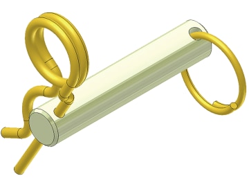 Cramer Absteckbolzen, Ø 10 mm x Länge 85 mm, für Zwangslenkung ZWL50, ZWL30, Kugel-Kit KK50, 8004627 Cramer Absteckbolzen, Ø 10 mm x Länge 85 mm, für Zwangslenkung ZWL50, ZWL30, Kugel-Kit KK50, 8004627