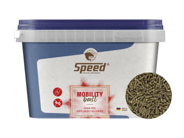 SPEED MOBILITY boost für Pferde zur Unterstützung der Bewegungsfreude mit MSM, Kollagen, Hyaluronsäure und Glucosamin 1,5 kg Eimer SPEED MOBILITY boost für Pferde zur Unterstützung der Bewegungsfreude mit MSM, Kollagen, Hyaluronsäure und Glucosamin 1,5 kg Eimer