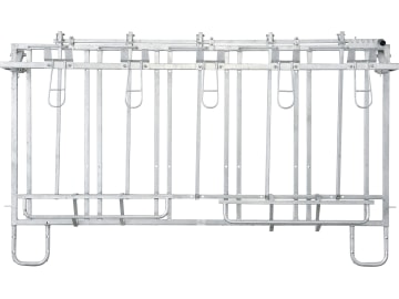 Kerbl Fanggitter für modulare Zaunaufstallung, Kälber, 5 Fressplätze, 14493 Kerbl Fanggitter für modulare Zaunaufstallung, Kälber, 5 Fressplätze, 14493
