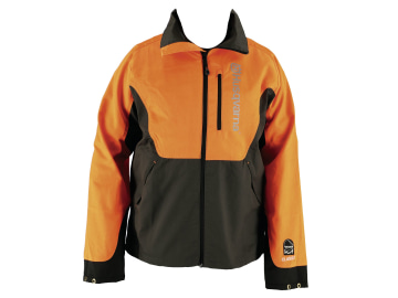 Husqvarna® Forstjacke "Classic" Gr. S, warnorange; schwarz, 5823351-46 Husqvarna® Forstjacke "Classic" Gr. S, warnorange; schwarz, 5823351-46
