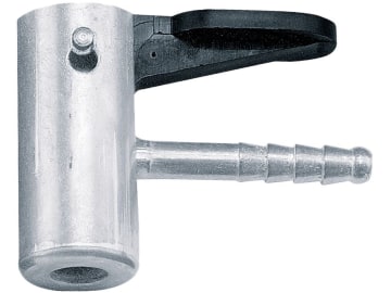 Tip Top Hebelstecknippel Leichtmetall-Ausführung, ohne verstellbaren Deckel, für Schlauchgröße 4.50 x 10, VG8 Ventile Tip Top Hebelstecknippel Leichtmetall-Ausführung, ohne verstellbaren Deckel, für Schlauchgröße 4.50 x 10, VG8 Ventile