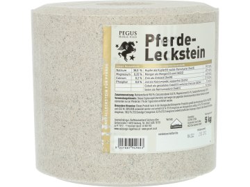 Pegus Pferdeleckstein biotauglicher Mineralleckstein für Pferde zur Vorbeugung von Mangelerscheinungen 5 kg Leckstein Pegus Pferdeleckstein biotauglicher Mineralleckstein für Pferde zur Vorbeugung von Mangelerscheinungen 5 kg Leckstein