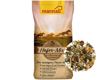 marstall® Hafer-Mix stärkereduziertes, melassefreies Pferdefutter Müsli 15 kg Sack marstall® Hafer-Mix stärkereduziertes, melassefreies Pferdefutter Müsli 15 kg Sack