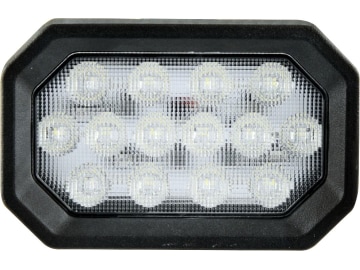 LED-Arbeitsscheinwerfer rechteckig, 2.800 lm, 10 – 30 V, 14 LEDs, für Traktor John Deere 5000/M, 6000 SE LED-Arbeitsscheinwerfer rechteckig, 2.800 lm, 10 – 30 V, 14 LEDs, für Traktor John Deere 5000/M, 6000 SE