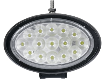 LED-Arbeitsscheinwerfer oval, 4.500 lm, 10 – 30 V, 15 LEDs, für Traktor Massey Ferguson MF 5000, 6000, 7000, 8000 LED-Arbeitsscheinwerfer oval, 4.500 lm, 10 – 30 V, 15 LEDs, für Traktor Massey Ferguson MF 5000, 6000, 7000, 8000