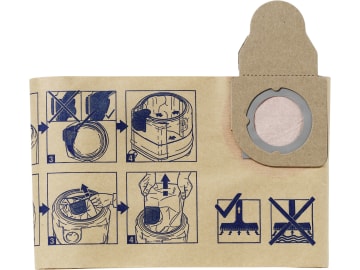 Nilfisk Filtersack Papier 5 St., für Nass- und Trockensauger Aero 400 – 440, 61156 Nilfisk Filtersack Papier 5 St., für Nass- und Trockensauger Aero 400 – 440, 61156