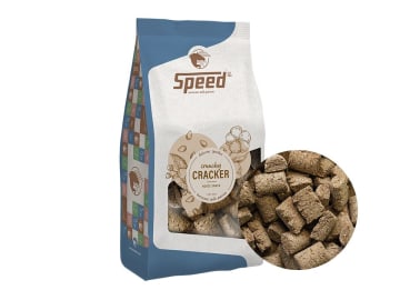 SPEED delicious speedies CRACKER Pferdeleckerlis als knusprig gebackene Cracker mit Lein SPEED delicious speedies CRACKER Pferdeleckerlis als knusprig gebackene Cracker mit Lein