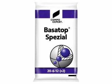 COMPO EXPERT Basatop® Spezial stickstoffbetonter NPK 20+6+12 Langzeit-Volldünger mit teilweise umhülltem Stickstoff 25 kg Sack COMPO EXPERT Basatop® Spezial stickstoffbetonter NPK 20+6+12 Langzeit-Volldünger mit teilweise umhülltem Stickstoff 25 kg Sack