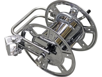 Sirocco® Schlauchaufroller Anschluss 3/4", Edelstahl V2A, für 50 m Gartenschlauch 3/4", 070 42290 Sirocco® Schlauchaufroller Anschluss 3/4", Edelstahl V2A, für 50 m Gartenschlauch 3/4", 070 42290