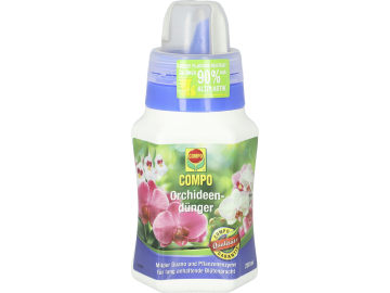 COMPO Orchideendünger Flüssigdünger, organisch-mineralischer NPK 3+4+5 für alle Orchideen im Topf und Beet 250 ml Dose COMPO Orchideendünger Flüssigdünger, organisch-mineralischer NPK 3+4+5 für alle Orchideen im Topf und Beet 250 ml Dose