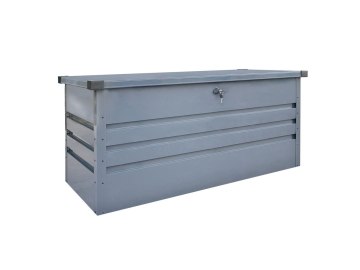HOME DELUXE Aufbewahrungsbox Metall MEGABOX XL 400 Liter Gartenbox, Auflagenbox HOME DELUXE Aufbewahrungsbox Metall MEGABOX XL 400 Liter Gartenbox, Auflagenbox