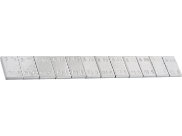 Tip Top Klebegewicht "397", 60 g (12 x 5 g), Zink, beschichtet, für ALU-Felgen Tip Top Klebegewicht "397", 60 g (12 x 5 g), Zink, beschichtet, für ALU-Felgen