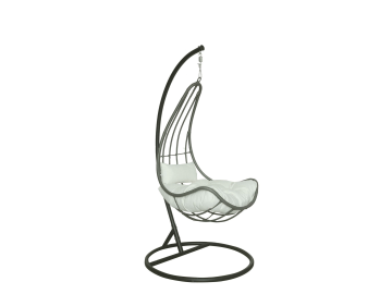 HOME DELUXE Polyrattan Hängesessel CAMA mit Gestell Hängeschaukel, Hängesesselgestell HOME DELUXE Polyrattan Hängesessel CAMA mit Gestell Hängeschaukel, Hängesesselgestell