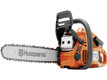 Husqvarna® Benzin-Kettensäge "445e Mark II" 2,1 kW (2,9 PS) Schnittlänge 38 cm, 9671566-75 !!betriebsbereit!! Husqvarna® Benzin-Kettensäge "445e Mark II" 2,1 kW (2,9 PS) Schnittlänge 38 cm, 9671566-75 !!betriebsbereit!!