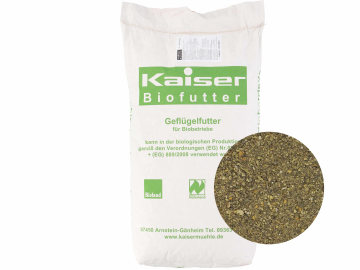 Kaiser Bio-L Legehennenkonzentrat Demeter Hühnerfutter Mehl 25 kg Sack Kaiser Bio-L Legehennenkonzentrat Demeter Hühnerfutter Mehl 25 kg Sack