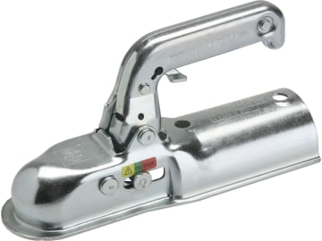 Albe Kugelkupplung "WW 8-C", Ausführung GK, Zul. Gesamtgewicht 800, Stützlast 75 kg, für Zugstange 70 mm, rund Albe Kugelkupplung "WW 8-C", Ausführung GK, Zul. Gesamtgewicht 800, Stützlast 75 kg, für Zugstange 70 mm, rund