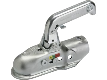 Albe Kugelkupplung "EM 220-R", Ausführung B, Zul. Gesamtgewicht 2.200 kg, Stützlast 100 kg, für Zugstange 50 mm, rund Albe Kugelkupplung "EM 220-R", Ausführung B, Zul. Gesamtgewicht 2.200 kg, Stützlast 100 kg, für Zugstange 50 mm, rund