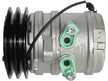 Klimakompressor 12 V mit Riemenscheibe Ø 121 mm, 2 Rippen, für Merlot, Landini, Massey Ferguson, MC Cormick, Valtra (Valmet), 851714N Klimakompressor 12 V mit Riemenscheibe Ø 121 mm, 2 Rippen, für Merlot, Landini, Massey Ferguson, MC Cormick, Valtra (Valmet), 851714N