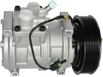Klimakompressor 12 V mit Riemenscheibe Ø 146 mm, 8 Rippen, für John Deere, 851099N Klimakompressor 12 V mit Riemenscheibe Ø 146 mm, 8 Rippen, für John Deere, 851099N