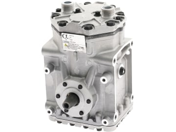 Klimakompressor 12 V ohne Riemenscheibe, für Case Construction, Case IH, Claas, Ford New Holland, John Deere, Massey Ferguson, 850422N Klimakompressor 12 V ohne Riemenscheibe, für Case Construction, Case IH, Claas, Ford New Holland, John Deere, Massey Ferguson, 850422N