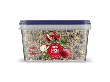 SPEED delicious Mash RED APPLE Mash für Pferde mit Apfel und Roter Beete Mash 2,5 kg Eimer SPEED delicious Mash RED APPLE Mash für Pferde mit Apfel und Roter Beete Mash 2,5 kg Eimer