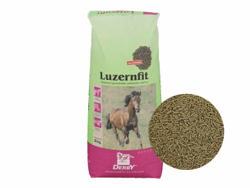 DERBY® Luzernfit Pferdefutter zur Unterstützung des Muskelaufbaus Pellet 25 kg Sack DERBY® Luzernfit Pferdefutter zur Unterstützung des Muskelaufbaus Pellet 25 kg Sack