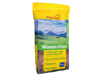 marstall® Wiesen-Chips naturbelassene, schnell auflösende Wiesen-Chips zur Raufutterergänzung 15 kg Sack GMO controlled (VLOG anerkannt) marstall® Wiesen-Chips naturbelassene, schnell auflösende Wiesen-Chips zur Raufutterergänzung 15 kg Sack GMO controlled (VLOG anerkannt)