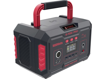 Haussmann iPower PowerStation G1000PRO 1.000 W tragbare Powerstation, Powerbank Haussmann iPower PowerStation G1000PRO 1.000 W tragbare Powerstation, Powerbank