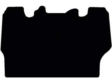 Fußmatte gekettelt, aus Velours, schwarz, für Valtra Traktor A 83, A 93, ab Bj. 13 Fußmatte gekettelt, aus Velours, schwarz, für Valtra Traktor A 83, A 93, ab Bj. 13