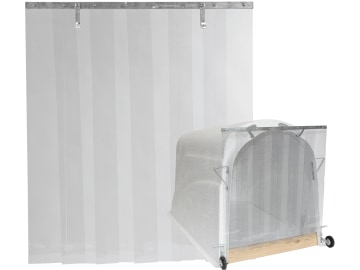 Kerbl Streifenvorhang PVC (Polyvinylchlorid), für Kälberhütten, 14395 Kerbl Streifenvorhang PVC (Polyvinylchlorid), für Kälberhütten, 14395