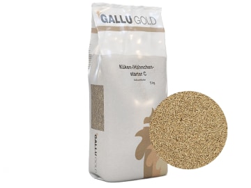 GALLUGOLD Küken-/Hähnchenstarter C pelletiertes Starterfutter als Alleinfutter für Küken, Masthähnchen und Jungputen mit Kokzidiostatikum, zugesetzten Aminosäuren und Kräutern 5 kg Sack GALLUGOLD Küken-/Hähnchenstarter C pelletiertes Starterfutter als Alleinfutter für Küken, Masthähnchen und Jungputen mit Kokzidiostatikum, zugesetzten Aminosäuren und Kräutern 5 kg Sack
