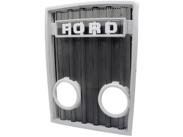Kühlergrill mit Scheinwerferöffnung für Ford New Holland: 2600, 3600, 3900, 4100, 4600, 5600, 5900, 6600, 7600 Kühlergrill mit Scheinwerferöffnung für Ford New Holland: 2600, 3600, 3900, 4100, 4600, 5600, 5900, 6600, 7600