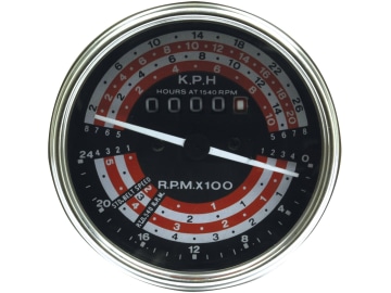 Traktormeter Ø 80/89 mm, 0 bis 24 km/h, für Massey Ferguson 155, 158, 165, 168, 185, 188 Traktormeter Ø 80/89 mm, 0 bis 24 km/h, für Massey Ferguson 155, 158, 165, 168, 185, 188