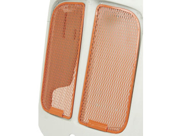 Kühlergrill 2-teilig, ohne Scheinwerferöffnung für Fordson Dexta, Super Dexta Kühlergrill 2-teilig, ohne Scheinwerferöffnung für Fordson Dexta, Super Dexta
