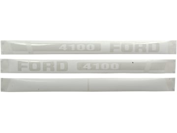 Aufklebersatz "Ford 4100" für Ford New Holland, Vergl. Nr. Ford New Holland: EBPN16605C Aufklebersatz "Ford 4100" für Ford New Holland, Vergl. Nr. Ford New Holland: EBPN16605C