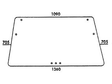 Frontscheibe, grün/klar, für Deutz-Fahr DX 80-DX 160-Kabine DX 80-160, DX 4.10-DX 8.30-Kabine DX 4, DX 6, DX 7, DX 8 Frontscheibe, grün/klar, für Deutz-Fahr DX 80-DX 160-Kabine DX 80-160, DX 4.10-DX 8.30-Kabine DX 4, DX 6, DX 7, DX 8