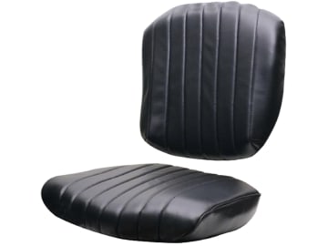 Sitzbezug, 2-teilig, schwarz, Kunstleder, für Grammer DS44/1, DS 44/1H, S 44 Sitzbezug, 2-teilig, schwarz, Kunstleder, für Grammer DS44/1, DS 44/1H, S 44