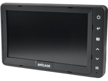 Brigade® Monitor "VBV-770M" 7,0 ", farbig (RGB) 800 x 480 Pixel, 4288A Brigade® Monitor "VBV-770M" 7,0 ", farbig (RGB) 800 x 480 Pixel, 4288A