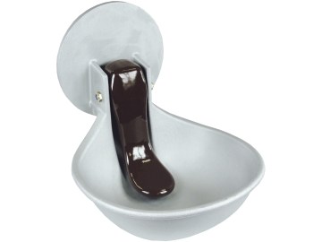 Suevia Tränkebecken "Mod. 98", Messing-Niederdruckventil, mit Flanschdichtung, 100.0098 Suevia Tränkebecken "Mod. 98", Messing-Niederdruckventil, mit Flanschdichtung, 100.0098
