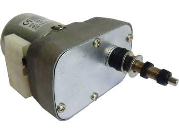 Scheibenwischermotor 12 V Wischwinkel 135 °, schwere Bauart, Ø Welle 6 mm x M 6 Scheibenwischermotor 12 V Wischwinkel 135 °, schwere Bauart, Ø Welle 6 mm x M 6