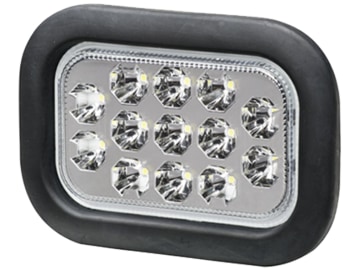 Hella® LED-Rückfahrscheinwerfer eckig, 164 x 117 x 35 mm, 12 – 24 V DC, 2ZR 357 025-021 Hella® LED-Rückfahrscheinwerfer eckig, 164 x 117 x 35 mm, 12 – 24 V DC, 2ZR 357 025-021