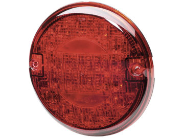 Hella® LED-Schlussleuchte rund, Schluss- und Bremslicht, 10 – 30 V DC, 2SB 357 026-011 Hella® LED-Schlussleuchte rund, Schluss- und Bremslicht, 10 – 30 V DC, 2SB 357 026-011